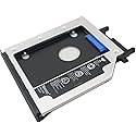 Nimitz 2nd HDD SSD Hard Drive Caddy Compatible with Lenovo Ideapad Y500 Y510p with Bracket Replace Graphics Card