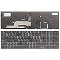 New US Black Backlit English Laptop Keyboard Replacement for HP ZBook 15 G5 ZBook 17 G5 P/N:HPM17H63USJ9201 HPM17H63USJ920 L29635-001 L12765-001