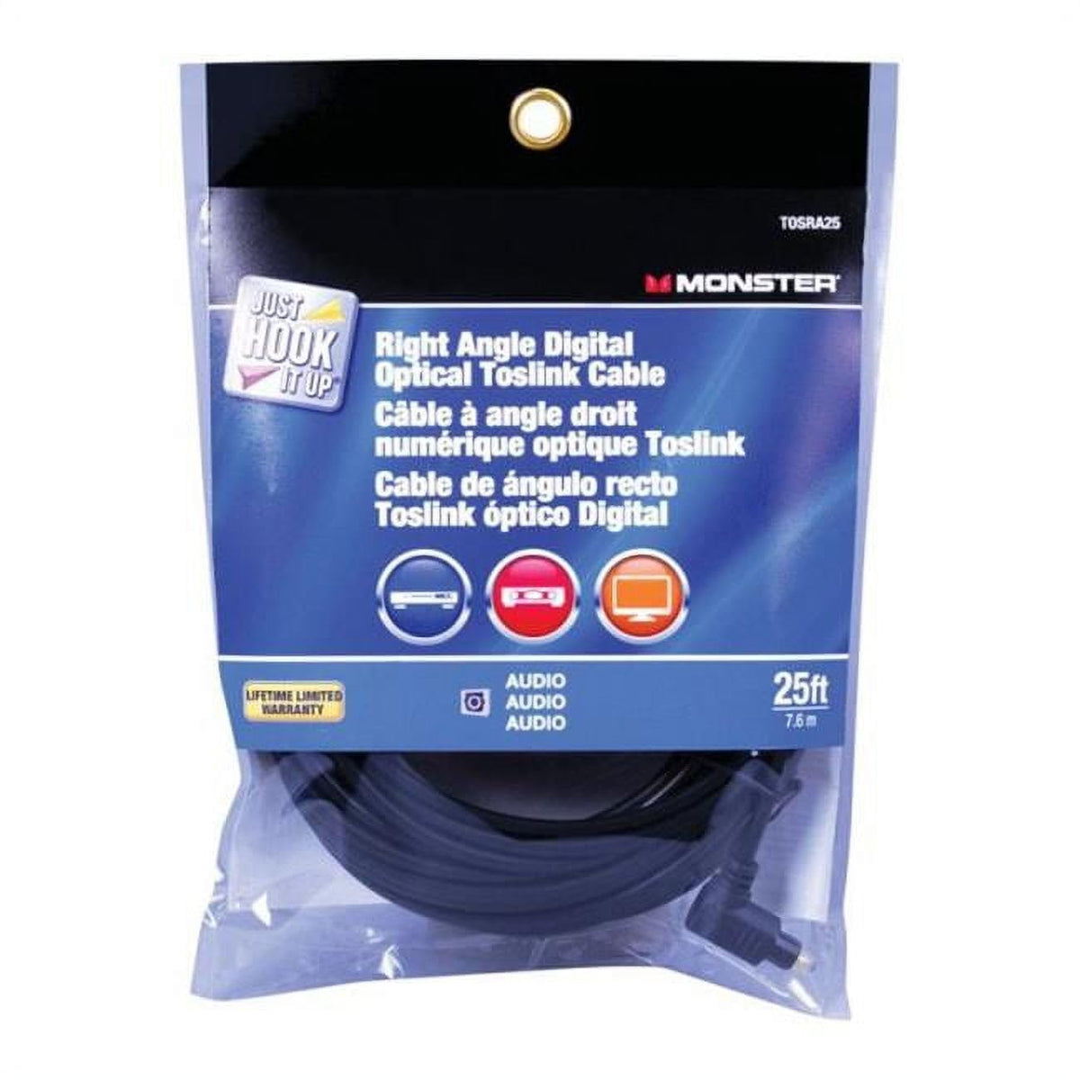 Cable Ra Dgtl Toslink25'