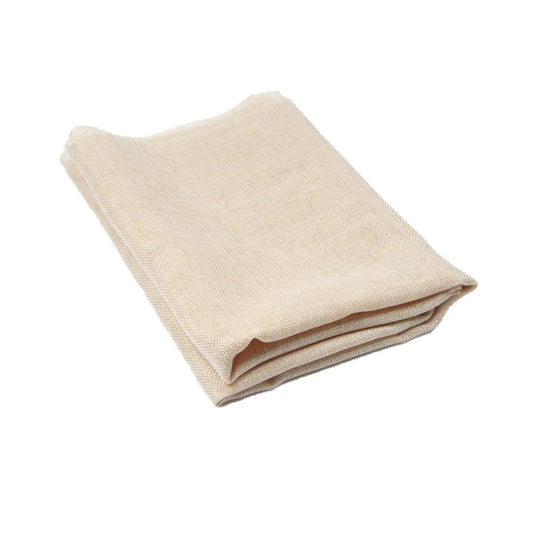 Flushbay Speaker Grill Cloth Linen Speaker Fabric Protective Dustproof Mesh Cloth Stereo Fabric Replacement for Home Stage Speakers, Media Cabinet