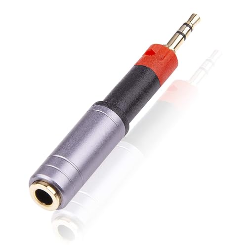 ath m50x 3.5mm to 2.5mm Adapter Compatible with Audio-Technica ATH-M40X ATH-M50X ATH-M60X ATH-M70X, Sennheiser HD598 HD518 HD558 HD595 HD595 HD598se
