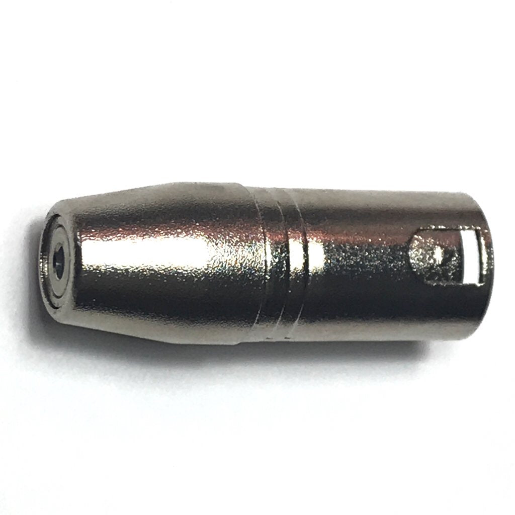 CESS XLR Male to 3.5mm TRS Female Adapter, Balanced Stereo Microphone Audio Connector, 1 Pack