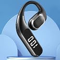FJHBL Single-Ear Bluetooth Headset with Bluetooth 5.5, ENC Noise Cancellation, HiFi Sound Quality, and 360° ACS Panoramic Audio. Compatible with Both