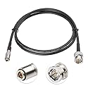 Superbat HD SDI Cable, DIN 1.0/2.3 to BNC Male Cable 3ft Belden 1855A for Blackmagic BMCC/BMPCC Video Assist 4K Transmissions & HyperDeck Kameras