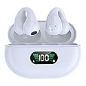 BWISUP Wireless Ear Clip Bone Conduction Headphones Bluetooth, 2023 New Mini Open Ear Headphones Wireless Bluetooth, Waterproof Sport Running Earring…