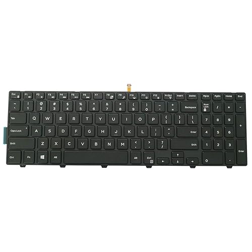 AUTENS Laptop Replacement Keyboard for Dell Inspiron 15 5000 Series 5542 5543 5545 5547 5548 5552 5557 5558 5559, 15 3000 Series 3541 3542 3543 3552