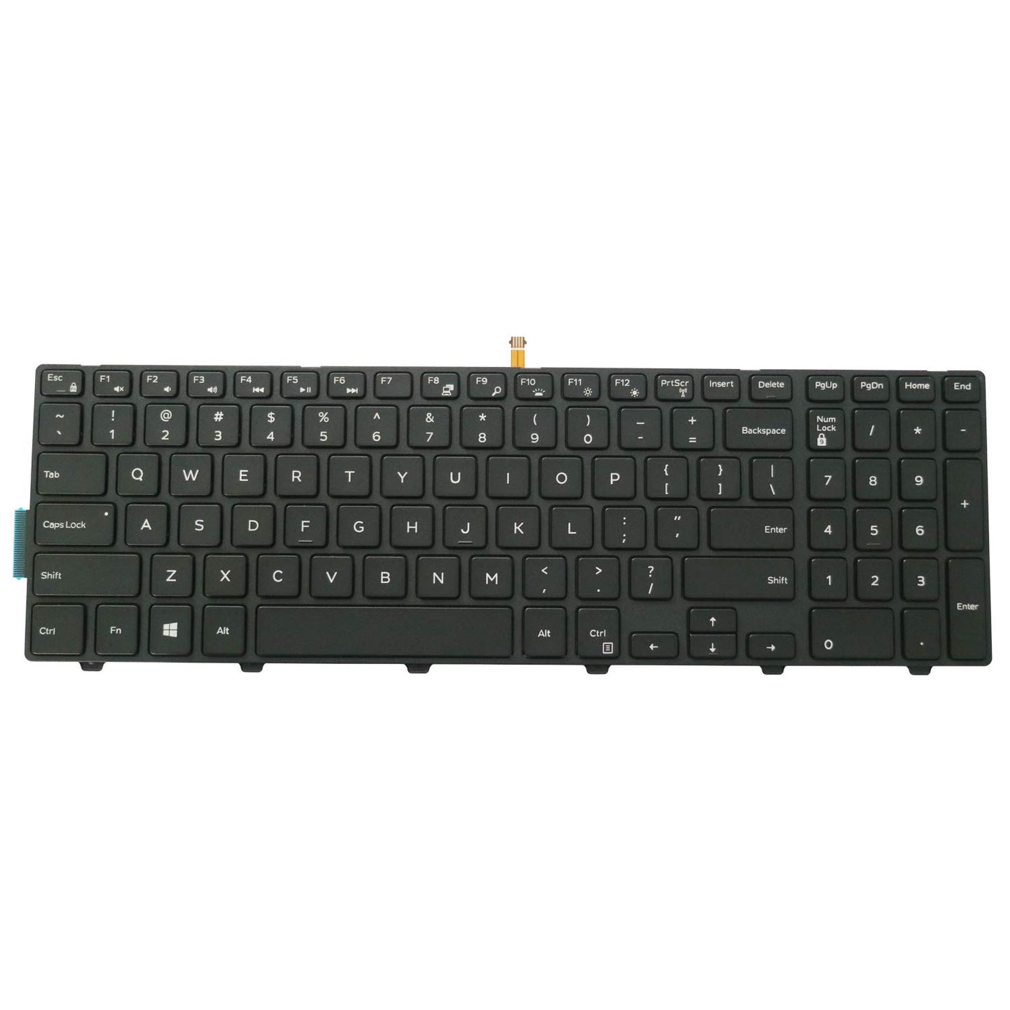 AUTENS Laptop Replacement Keyboard for Dell Inspiron 15 5000 Series 5542 5543 5545 5547 5548 5552 5557 5558 5559, 15 3000 Series 3541 3542 3543 3552