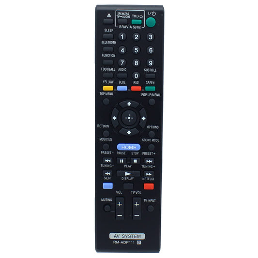 RM-ADP111 Remote Control Replacement for Sony Blu-ray DVD Home Theatre System BDV-E2100 BDV-E4100 BDV-E6100 BDV-E3100