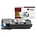 Laser Tek Services Compatible Toner Cartridge Replacement for Dell 2130 330-1436 Works with Dell 2130CN 2135CN Printers (Black, 1 Pack) - 2,500 Pages