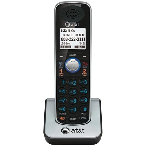 NEW ATT TL86009 ADDITIONAL HANDSET FOR THE ATTTL86109 PHONE SYSTEM (TELEPHONE ACCESS PACKAGED)