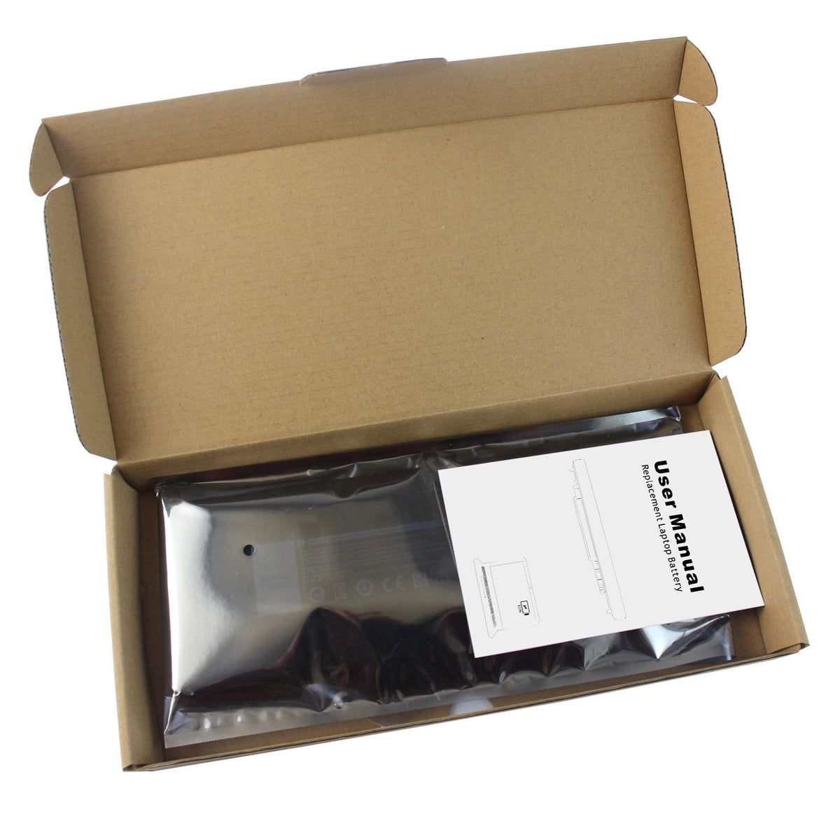 3HWPP 68Wh 5510 Laptop Battery Replacement for Dell Latitude 5410 5511 5501 5411 5401, Dell Black Inspiron 17 7500 7506 2n1 Inspiron 7706 2-in-1