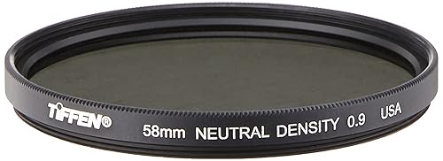 Tiffen 58mm Neutral Density 0.9 Camera Lens Filter