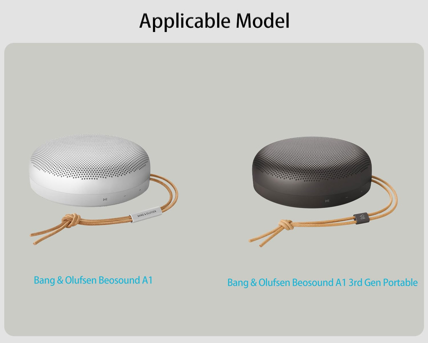 inDomit Hard Protective Travel Case Compatible with Bang & Olufsen Beosound A1 2nd Gen Bluetooth Speaker