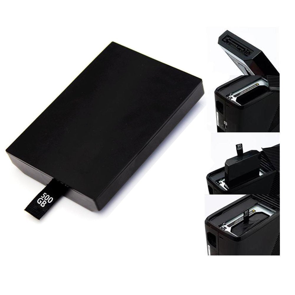 Ximimark Internal Hard Disk Drive Enclosure Replacement HDD Caddy Case Shell for Xbox 360 Slim (20GB/60GB/120GB/250GB/320GB/500GB),2Pack?