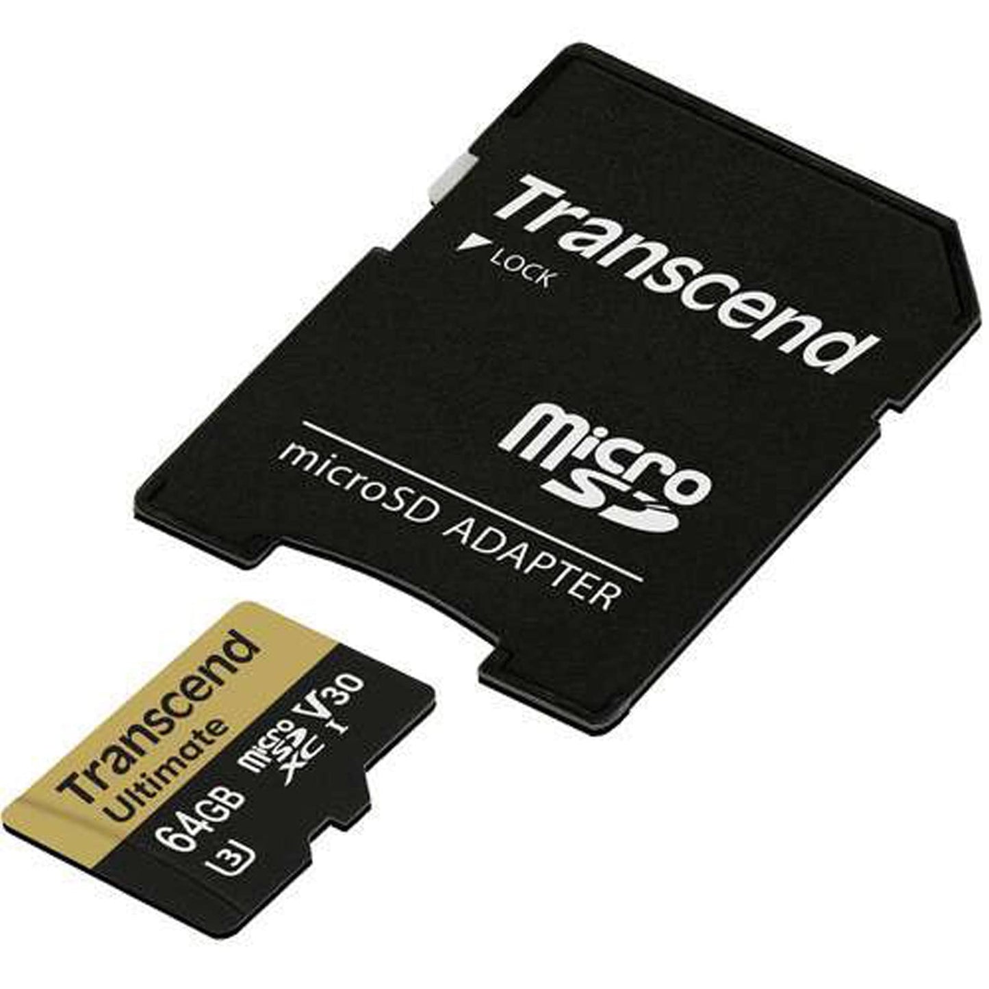 Transcend Microsd Card UHS-I U3 V30 Compatible Series