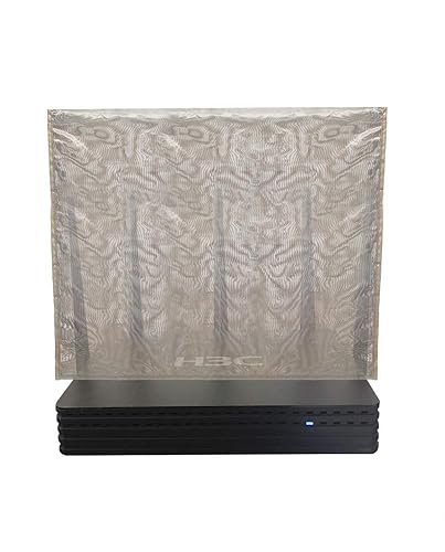 WiFi Router Cover, EMI Shielding Router Cover - Dual-Sided Open WiFi Blocker with 95% Protection, Universal Fit for Most Routers (13.8"x15.7")