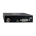 Tripp Lite 2-Port DVI Splitter, 1080p @ 60Hz Quality, 1 DVI-D to 2 DVI-D Displays, International Plug Adapters for North America EU UK & Australia