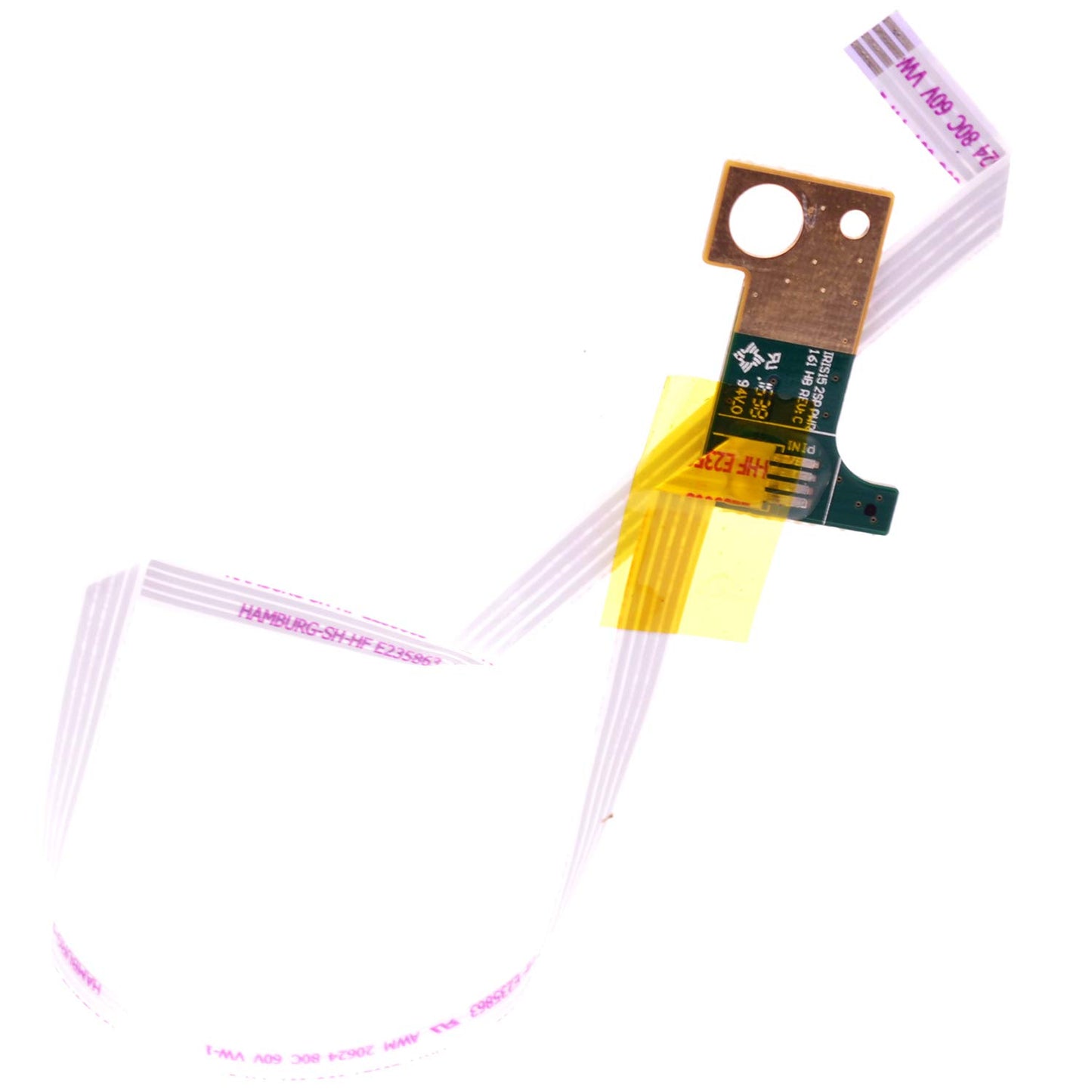 Deal4GO Power Button Board 6V0N7 06V0N7 450.08801.0001 Replacement for Dell Inspiron 15 3552 3565 3567 P63F