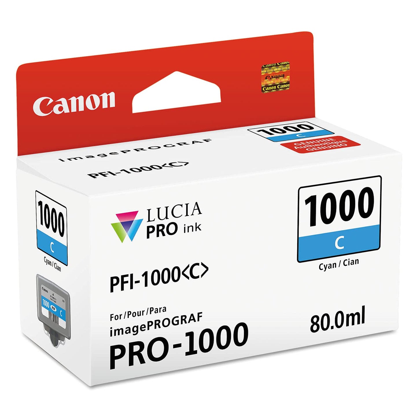 CNM0547C002 - Canon 0547C002 PFI-1000 Lucia Pro Ink