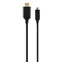 Belkin High Speed Ultra-Thin HDMI to Micro HDMI Cable (Supports Amazon Fire TV and other HDMI-Enabled Devices), HDMI 2.0 / 4k Compatible, 6 Feet
