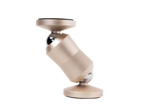 CLUTCHIT The Original Dual Magnetic Movable Phone Holder and Tablet Mount (Gold)