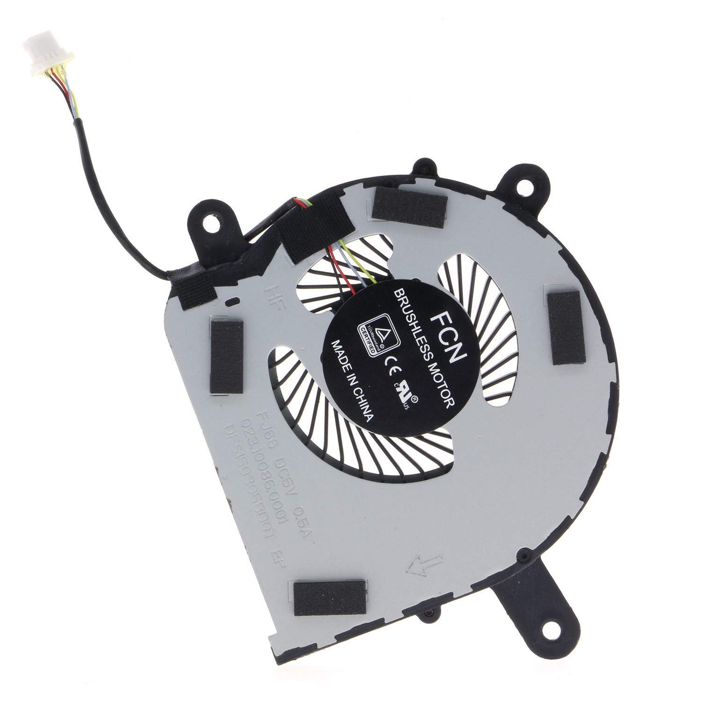 Replacement Secondary Hard Drive Cooling Fan for HP EliteDesk 800 G3 65W Models 914256-001