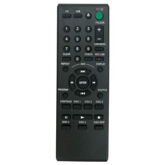 New RM-ASU100 Replace Remote for Sony CDP-CE500 CDPCE500 Compact Disc Player