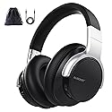 AUSDOM Bluetooth Noise Cancelling Headphones: E7 Wireless Over Ear ANC Headphones with Microphone, 50H Playtime, Hi-Fi Sound, USB C Charge…