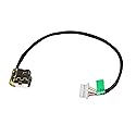 Zahara DC in Power Jack w/Cable Harness Replacement for HP Envy 17m-bw 17m-bw0013dx 17t-bw000 17-bwOxxx