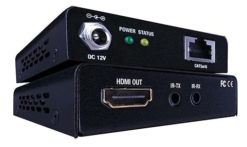 Vanco EVEX2006 Evolution Ultra Slim HDMI Single Cat5e/6 Cable Extender with PoE