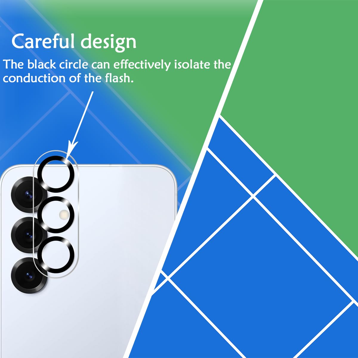 BIGFACE Galaxy S25 Tempered Glass Screen Protector + Camera Lens Protector [ 2 + 2 Pack ][Case Friendly] [Anti-Scratch] [Ultrasonic Fingerprint