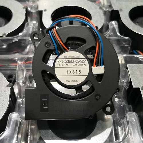 Zyvpee® 60MM 5V 360mA SF6023BLH05-52P 6CM Projector Fan 60x23MM