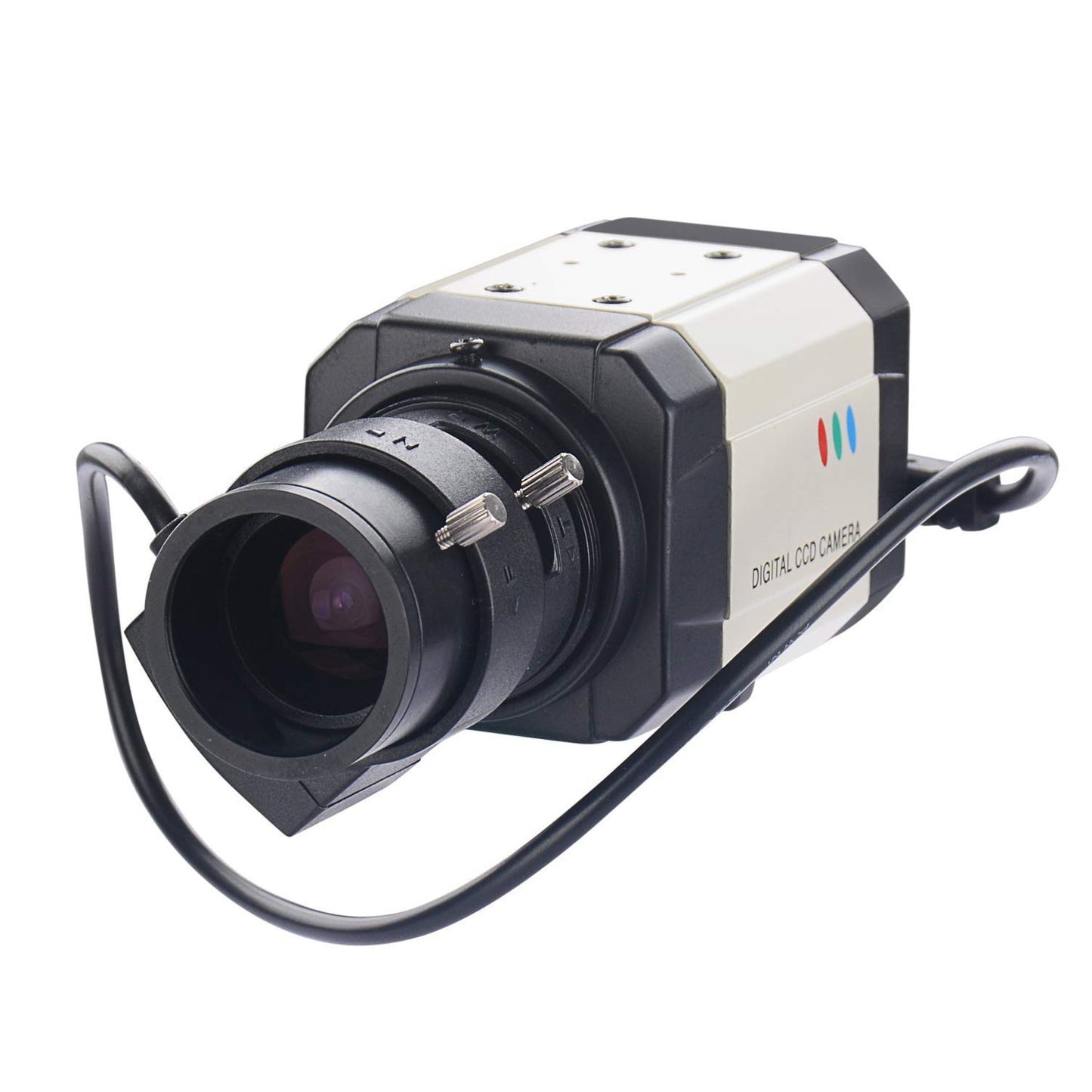 Vanxse CCTV Mini HD 1/3 CCD 960h Auto Iris 1000tvl 2.8-12mm Varifocal Lens Bullet Box Security Camera Indoor/Outdoor Surveillance Camera
