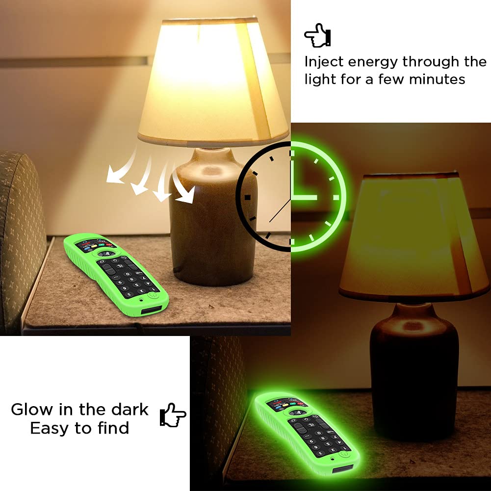 2 Pack Silicone Protective Case for LG MR21GA MR22GA MR23GA MR24GN Remote Control [Anti-Slip] Shockproof Protector Cover for LG Magic Remote 2021-2024