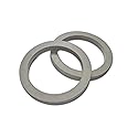 1 Pair Wood MDF Speaker Spacer Rings 5.25" Fiberglass Door Kick Pods 5 1/4 Inch