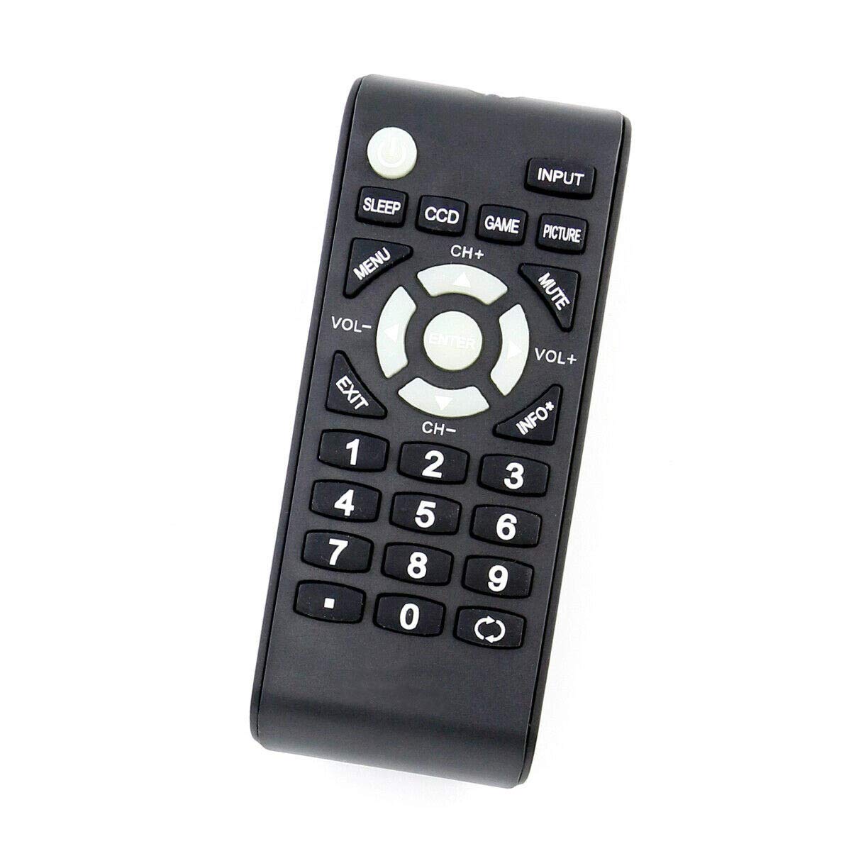 New Remote Control Replace for Insignia TV NS-50D510MX17 NS-50D510NA17 NS-55D510NA17 NS55D510NA17