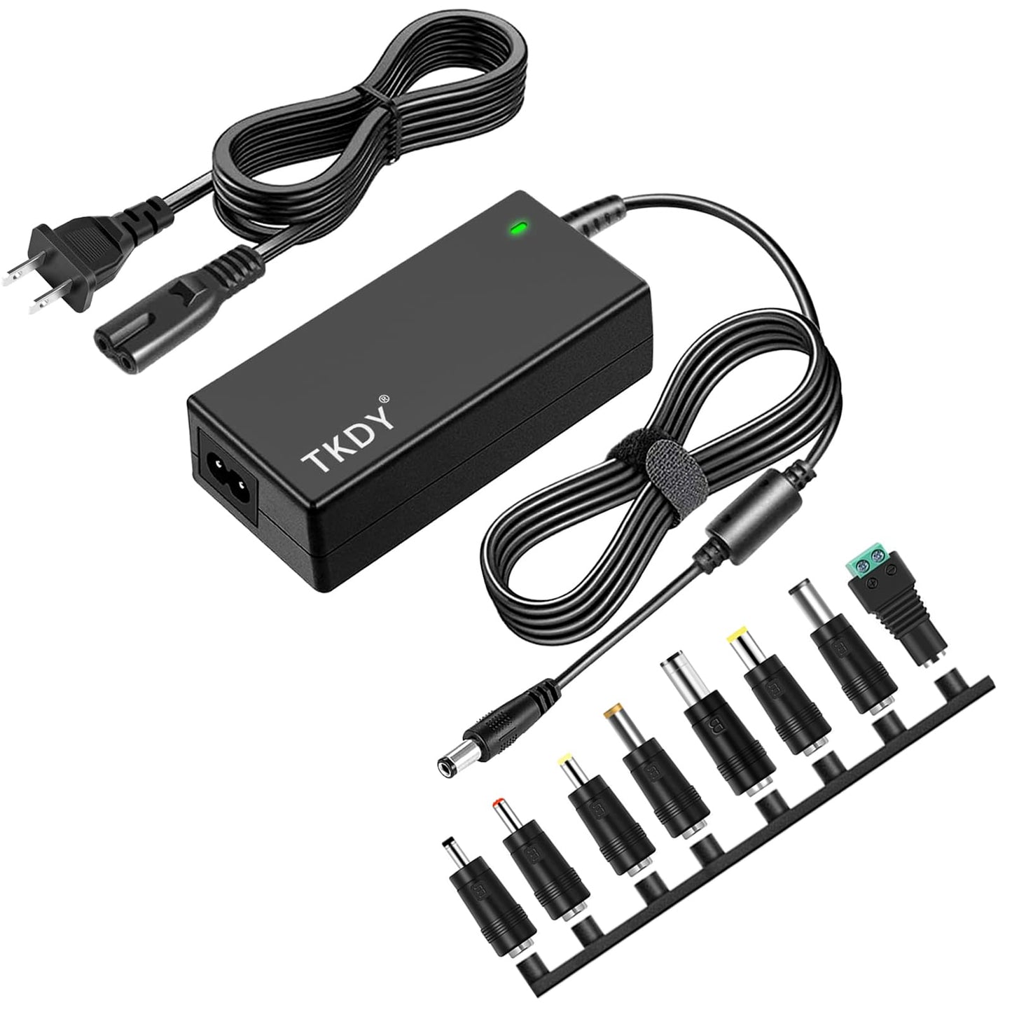 TKDY 24V 2.5A Power Supply 60W AC Adapter AC 100-240V to DC 24 Volt 2.5 Amp Converter, fit for 24Vdc LED Light Strip, Speaker, Soundbar, Printer…
