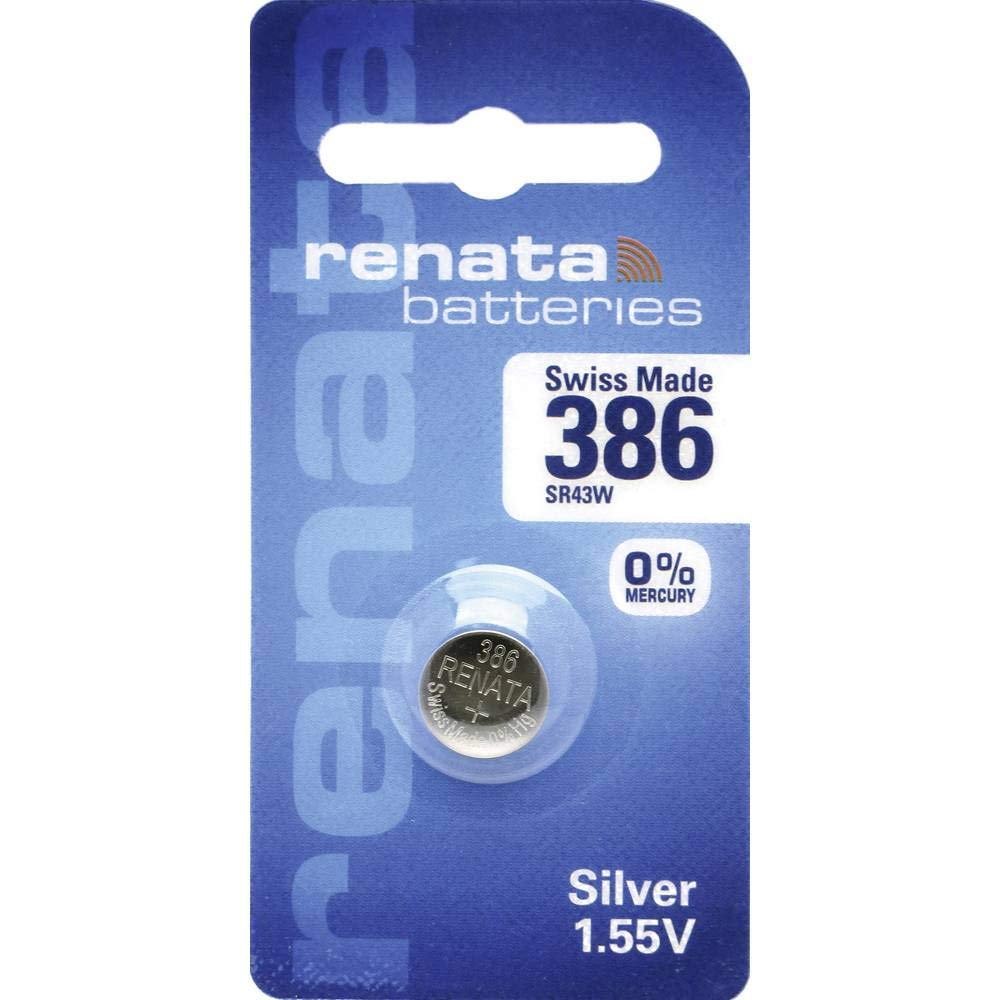 Silver Oxide Button-Cell Battery, 386