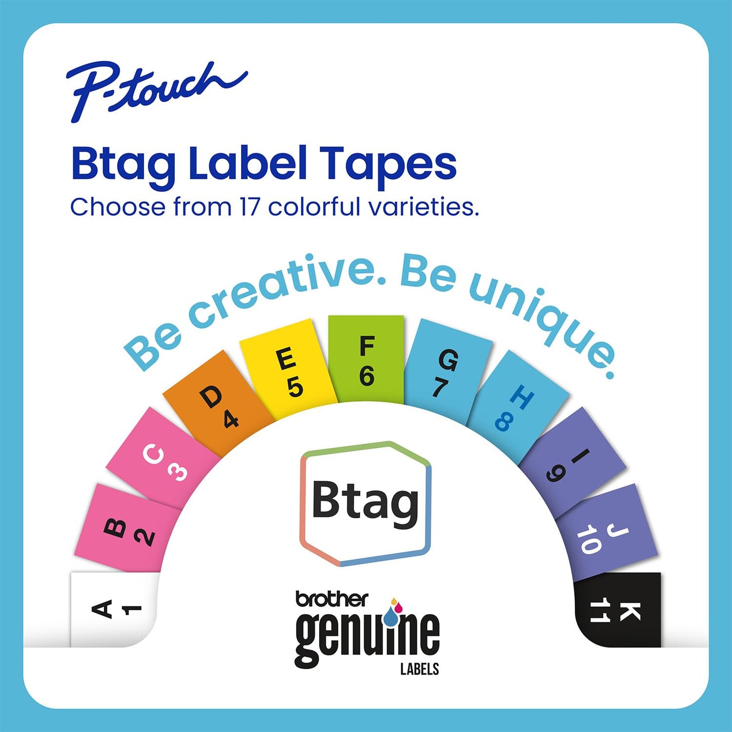 Brother P-Touch PT-N25BT Personal Connected Label Maker, Bluetooth, Design&Print2 app, Portable, Handheld and Prints with P-Touch Btag½â€ (12mm) Wide