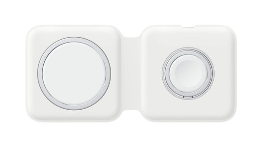 Apple MagSafe Duo - Wireless Charger with Fast Charging Capability, Type C Wall Charger, Compatible with iPhone, AirPods and Watch