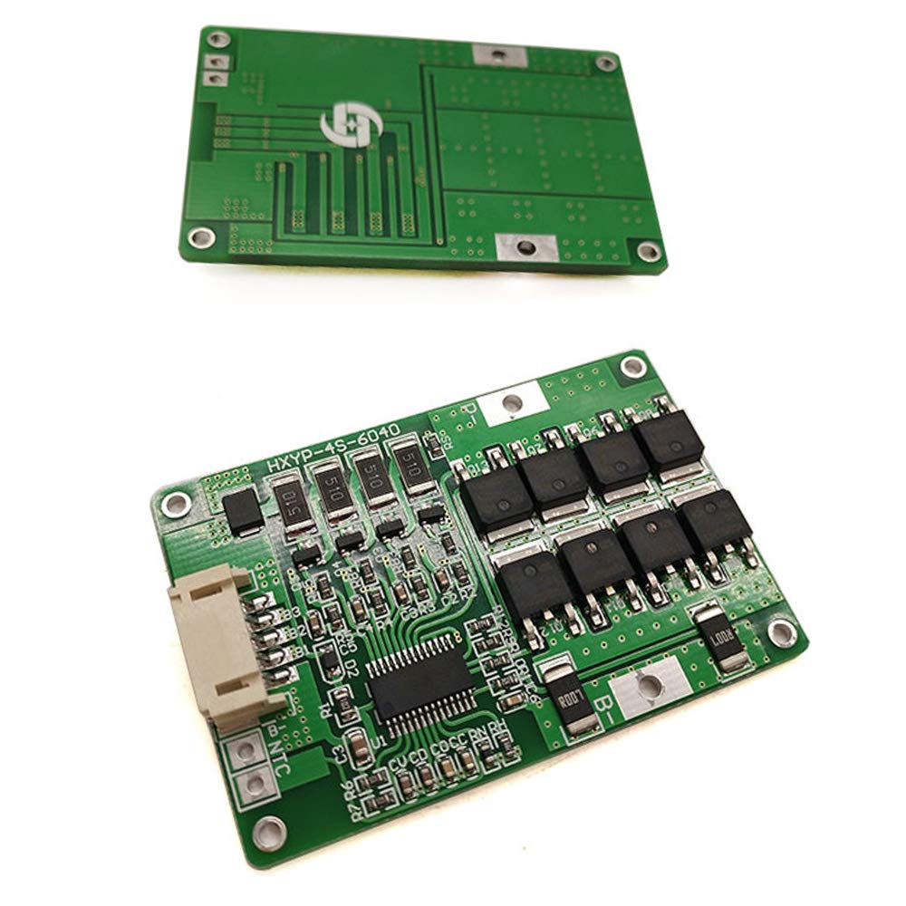 WSDMAVIS 1 Pcs Lifepo4 Battery Protection Board 4S 20A 12.8V 32650 LiFePo4 Battery BMS Protection PCB Board with Balance Overcharge Over Discharge…