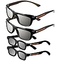 ED Family 4 Pack Cinema 3D Glasses KIT for LG 3D TVs - 2 Adult and 2 Kids Passive Circular Polarized 3D Glasses