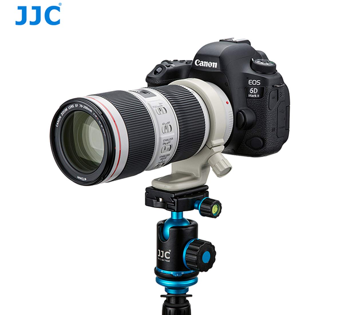JJC Tripod Collar Mount Ring, Compatible with Canon EF 70-200mm f/4L /EF 70-200mm f/4L is/EF 70-200mm f/4L is II USM Lens, Replaces Tripod Ring A-2