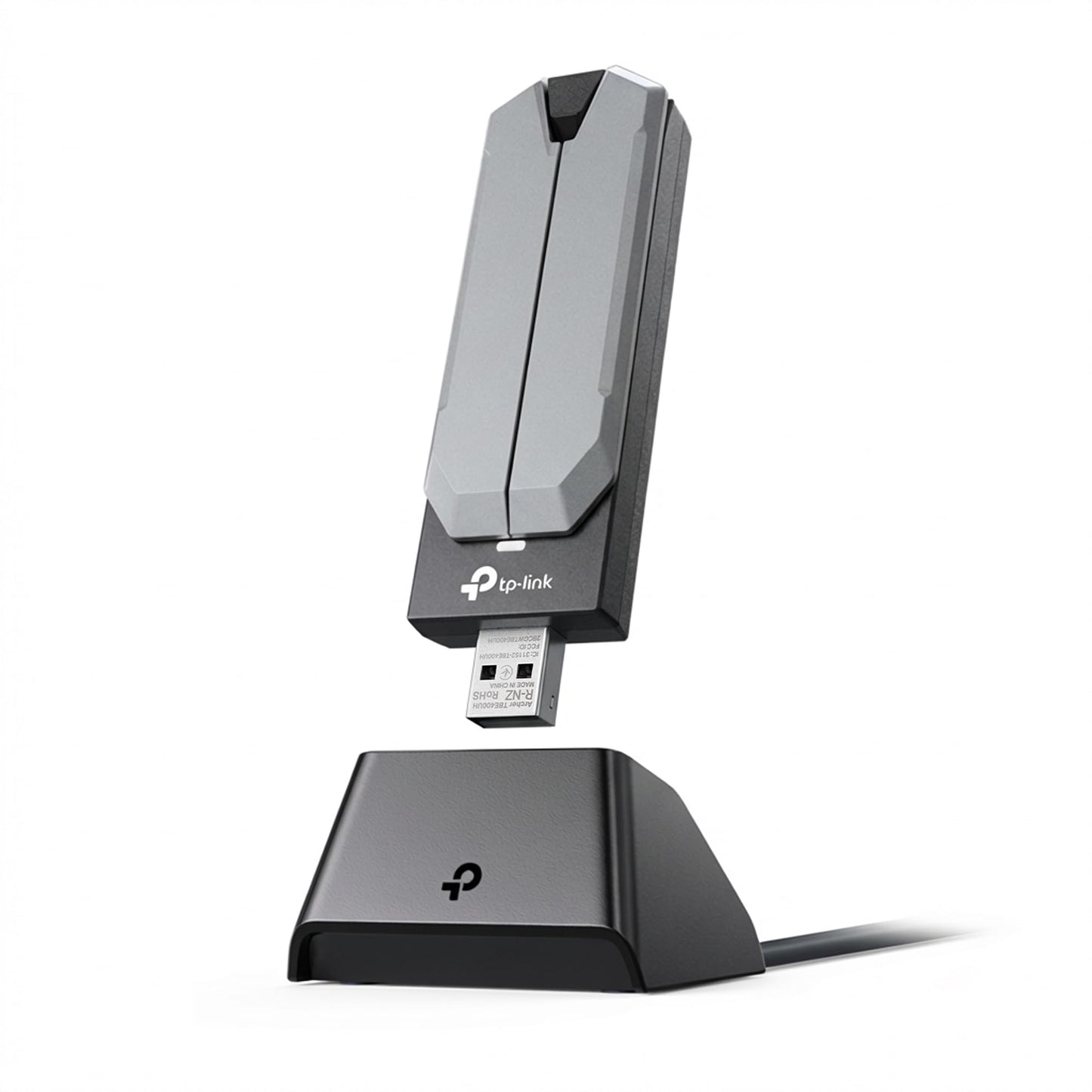 TP-Link BE6200 Tri-Band Wi-Fi 7 Wireless USB 3.0 Adapter Archer TBE401UH | WiFi Adapter for Desktop PC | Supports Windows 11,10 | 2 x High Gain