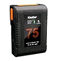 Kastar BP-Z75W Compact V-Mount Battery Compatible with DSR-70 DSR-70A DSR-70AP BC-L100CE BKW-L601/2 BVP-5 BVP-50 BVP-550W BVP-7 BVP-70 BVP-90 BVP-BVV5