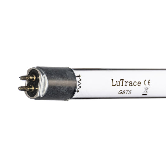 Lutrace G8T5 UV Light Bulb for Air/Water Treatment, 8W, 12" Long, OEM Quality Premium Compatible Lamp Bulb, Guaranteed for One Year