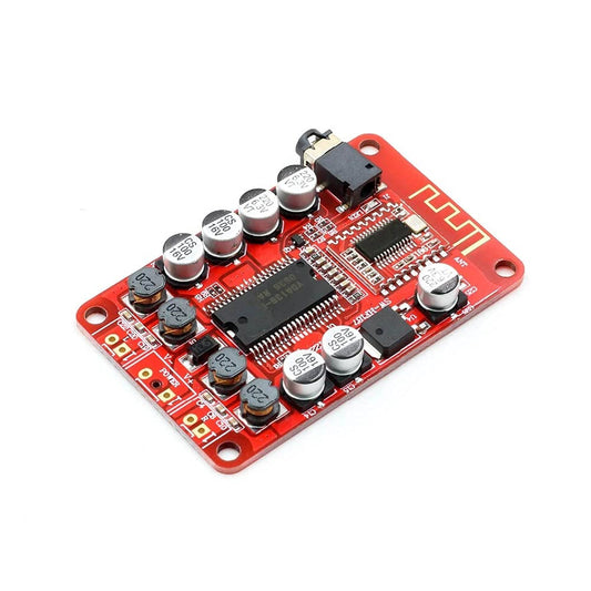 Rakstore YDA138 DC 12V 2A Bluetooth Digital Audio Amplifier Module Board Class D 2 * 15W Stereo 2 Channel Power Amplifiers