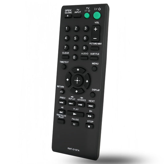 New Replaced Remote Control RMT-D197A RMTD197A Compatible for Sony DVD Player DVP-SR510H DVP-SR320 DVP-SR405P DVP-SR510H DVP-SR201P DVP-SR210P
