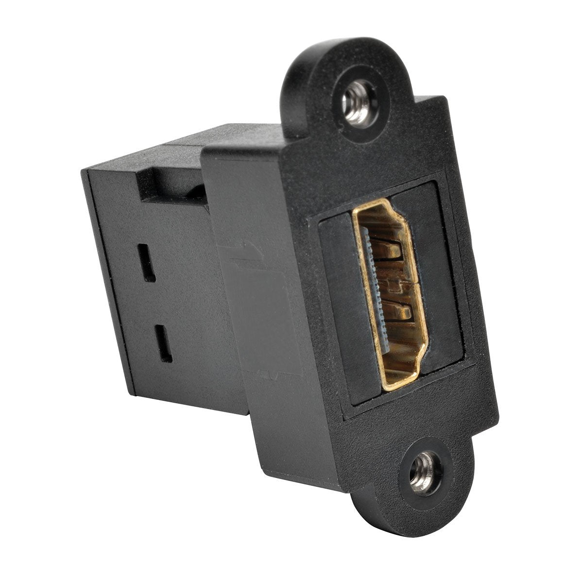 TRIPP LITE Black HDMI All-in-One Keystone/Panel Mount Coupler (P164-000-KP-BK)