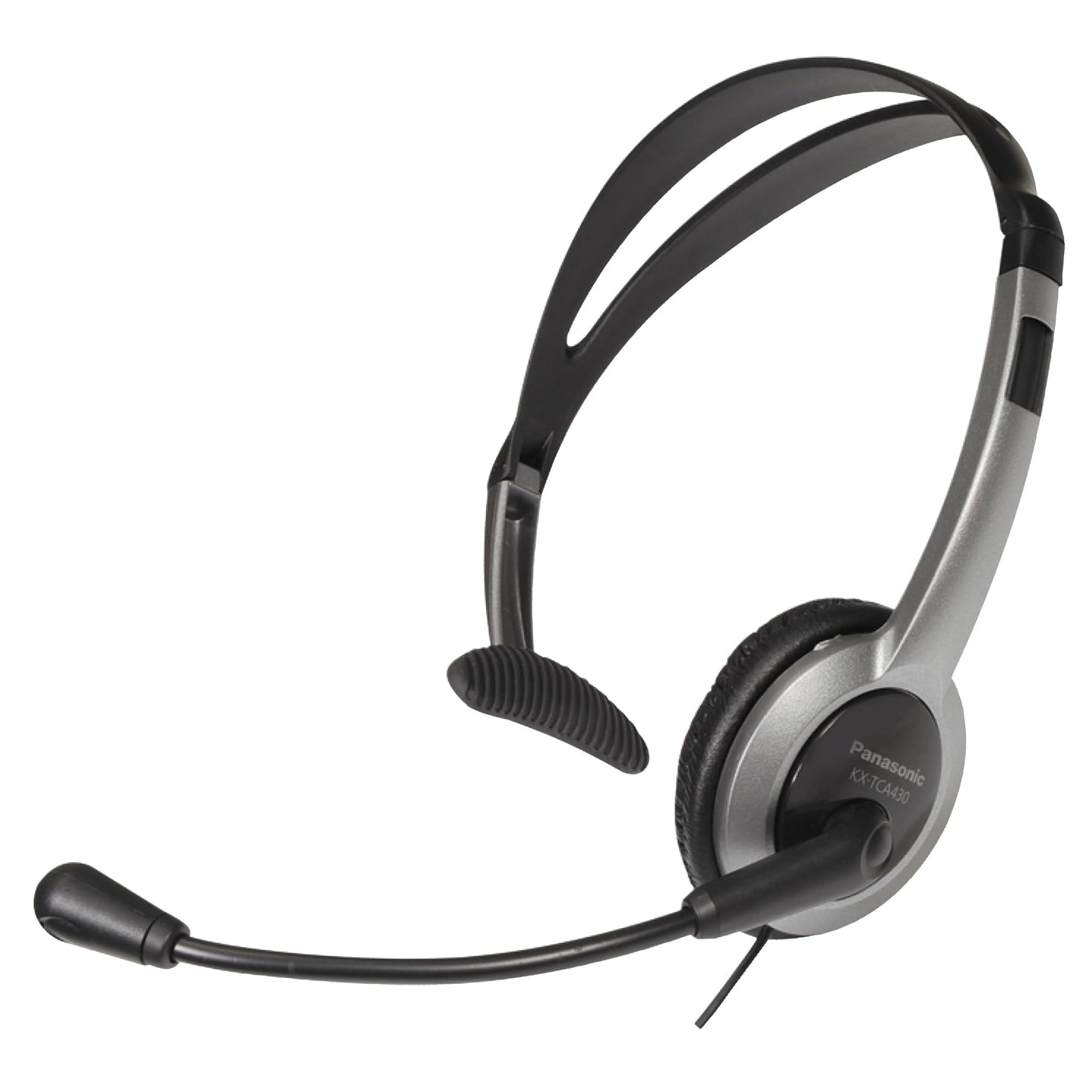 Panasonic Comfort Fit Headset for TCA Series Cordless Landline Phones, Foldable Headset with Flexible Noise-Cancelling Microphone and Volume Control